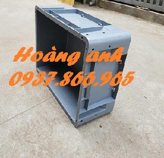 Thùng nhựa đặc có lỗ, thùng nhựa, khay nhựa, khay bulong ốc vít