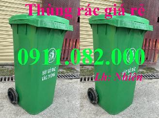  Giá rẻ thùng rác nhựa 120l 240l- tư vấn báo giá thùng rác rẻ nhất miền tây-lh 0911082000