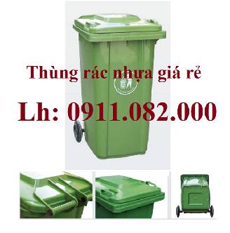  Giảm giá thùng rác cuối năm, thùng rác nhựa 120 240 660 giá rẻ cạnh tranh- lh 0911082000